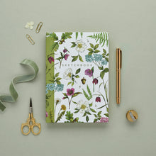 Load image into Gallery viewer, Hardback A5 Sketchbook - Cottage Garden