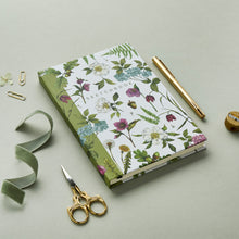 Load image into Gallery viewer, Hardback A5 Sketchbook - Cottage Garden