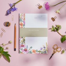 Load image into Gallery viewer, Notepad A5 - Bountiful Blooms