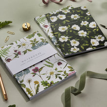 Load image into Gallery viewer, 'Cottage Garden' Collection - A5 Set of 2 Notebooks
