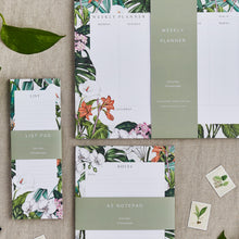 Load image into Gallery viewer, Weekly Planner A4 - Palm House Tropics