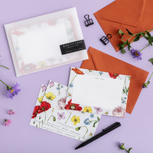 Load image into Gallery viewer, Champ de Fleur - Pack of 6 Notecards