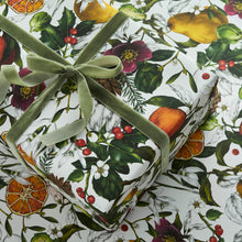 Load image into Gallery viewer, No. 1 - 'The Botanist Archive : Festive Edition' - Ivory Christmas Gift Wrap