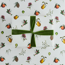 Load image into Gallery viewer, No. 2 - 'The Botanist Archive : Festive Edition' - Ivory Christmas Gift Wrap