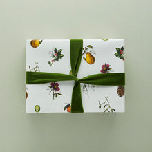 Load image into Gallery viewer, No. 2 - 'The Botanist Archive : Festive Edition' - Ivory Christmas Gift Wrap