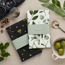 Load image into Gallery viewer, Christmas Tea Towel Bundle - Greenery / Mistletoe