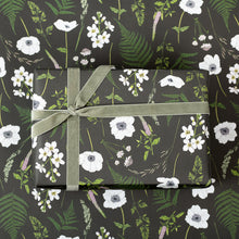 Load image into Gallery viewer, Wild Meadow - Black - Gift Wrap