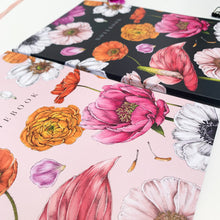 Load image into Gallery viewer, 'Floral Brights' Collection - A5 Set of 2 Notebooks