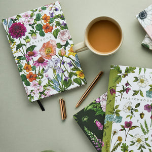 Hardback A5 Notebook - Bountiful Blooms