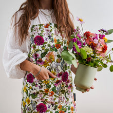 Load image into Gallery viewer, Apron - Bountiful Blooms Ivory