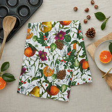 Load image into Gallery viewer, Christmas Tea Towel - Botanist Archive : Festive Edition No.1