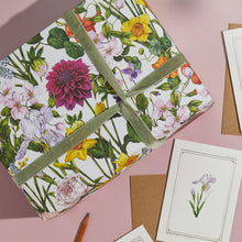 Load image into Gallery viewer, Bountiful Blooms - Ivory - Gift Wrap