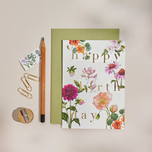 Load image into Gallery viewer, Bountiful Blooms - Happy Birthday - Card
