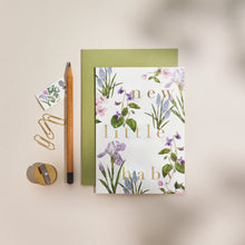 Load image into Gallery viewer, Bountiful Blooms - New Little Baby - Card