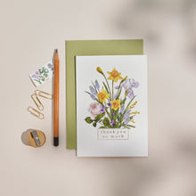 Load image into Gallery viewer, Bountiful Blooms - Thank you so much - Card