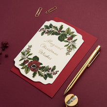 Load image into Gallery viewer, Magical Christmas Wishes - Midnight Garden - Christmas Card