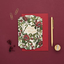 Load image into Gallery viewer, Merry &amp; Bright - Midnight Garden - Christmas Card