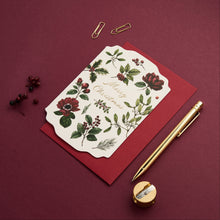 Load image into Gallery viewer, Merry Christmas - Midnight Garden - Christmas Card
