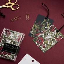 Load image into Gallery viewer, Christmas Gift Tags - Midnight Garden