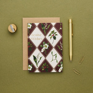 Festive Wishes - Carnivalesque - Christmas Card