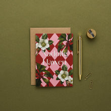 Load image into Gallery viewer, Nadolig Llawen - Carnivalesque - Carden Nadolig Cymraeg / Welsh Card
