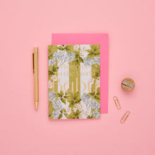 Load image into Gallery viewer, Floral Riot - Welcome to the World Baby - Card