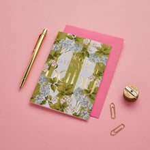 Load image into Gallery viewer, Floral Riot - Welcome to the World Baby - Card