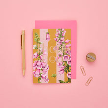Load image into Gallery viewer, Floral Riot - Thank You - Card