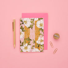 Load image into Gallery viewer, Floral Riot - Just Married - Card