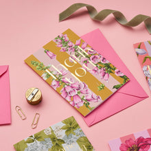 Load image into Gallery viewer, Floral Riot - Thank You - Card