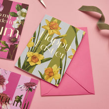 Load image into Gallery viewer, Floral Riot - Happy Easter - Card