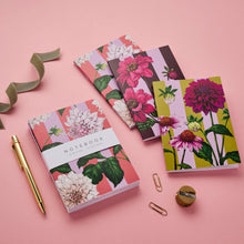 Load image into Gallery viewer, 'Floral Riot' Collection - A6 Set of 3 Notebooks