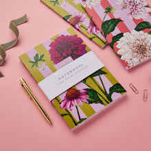 Load image into Gallery viewer, 'Floral Riot' Collection - A5 Set of 2 Notebooks
