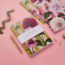 Load image into Gallery viewer, 'Floral Riot' Collection - A5 Set of 2 Notebooks