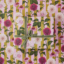 Load image into Gallery viewer, Floral Riot - Striped - Gift Wrap