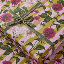 Load image into Gallery viewer, Floral Riot - Striped - Gift Wrap