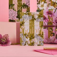Load image into Gallery viewer, Floral Riot - Welcome to the World Baby - Card