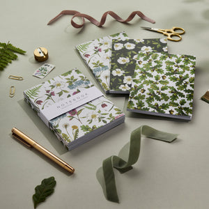 'Cottage Garden' Collection - A6 Set of 3 Notebooks