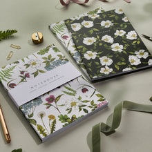 Load image into Gallery viewer, &#39;Cottage Garden&#39; Collection - A5 Set of 2 Notebooks