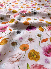 Load image into Gallery viewer, Floral Brights Fabric - Pink - 241cm (SALE 46)