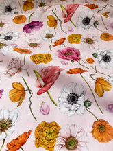 Load image into Gallery viewer, Floral Brights Fabric - Pink - 241cm (SALE 46)