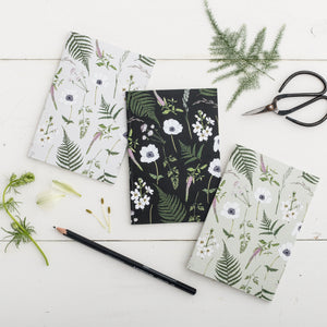 'Wild Meadow' Collection - A6 Set of 3 Notebooks