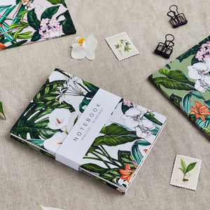 'Palm House Tropics' Collection - A6 Set of 3 Notebooks