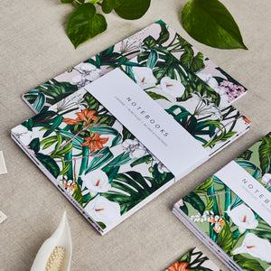 'Palm House Tropics' Collection - A5 Set of 2 Notebooks
