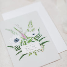 Load image into Gallery viewer, Wild Meadow &#39;Maid of Honour&#39; Card - SALE