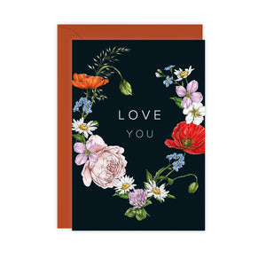 Champ de Fleur 'Love You' Card