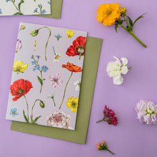 Load image into Gallery viewer, Champ de Fleur Lilac Card