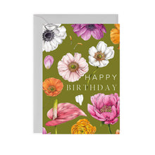 Load image into Gallery viewer, Floral Brights &#39;Happy Birthday&#39; Card