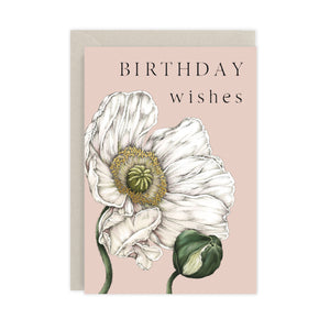 Spring Blossom 'Birthday Wishes' Card - SALE