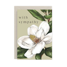 Load image into Gallery viewer, Spring Blossom &#39;With Sympathy&#39; Card